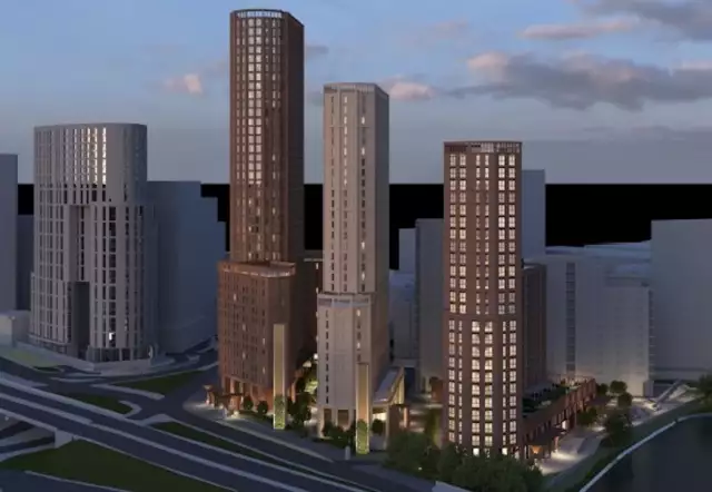 Plan for trio of towers at old Yorkshire Post site