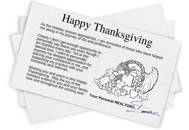Thanksgiving Letter - The Power of Saying ‘Thank You’ - Agent Inner Circle
