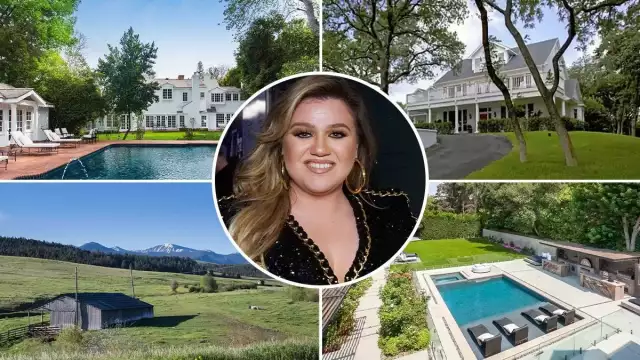 Behind These Lovely Homes: Kelly Clarkson’s Show-Stopping Real Estate