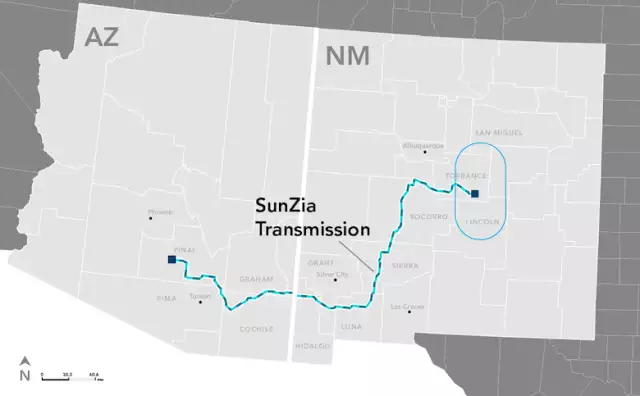 $8B SunZia Transmission, Wind Project Work to Start in 2023 