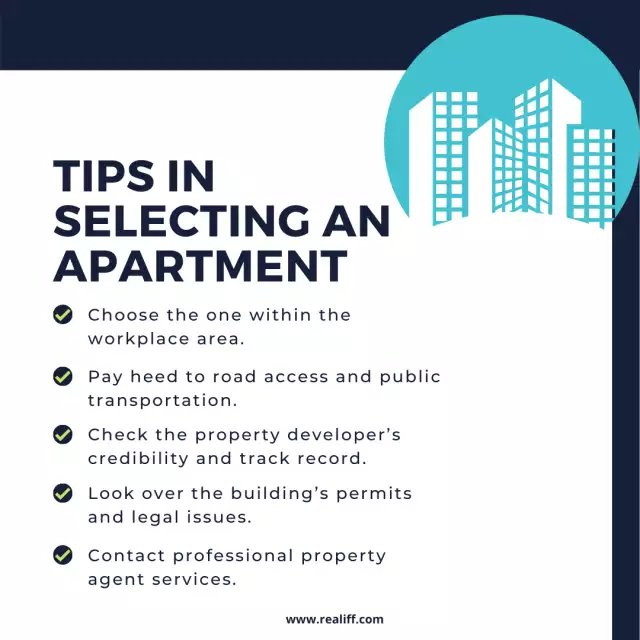 Tips for selecting an apartment
