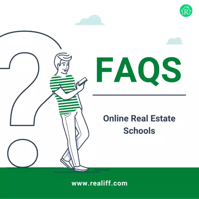 FAQs About Online Real Estate Schools