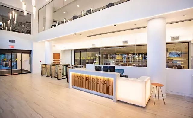Award of Merit Small Project (Under $10 Million): Navy Federal Credit Union Lobby Renovation