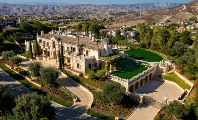 $30 Million Italianate Style Estate In Calabasas, California (PHOTOS)