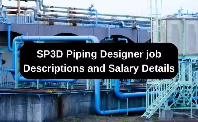 SP3D Piping Designer job Descriptions and Salary Details