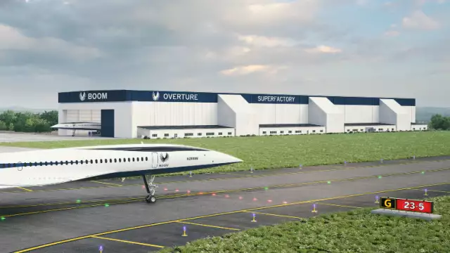 BE&K Building Boom's $500M North Carolina Supersonic Airliner Plant