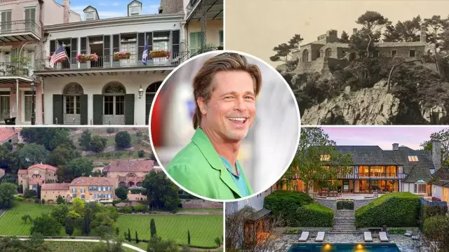 Let’s Peek Inside Brad Pitt’s Extensive Property Portfolio