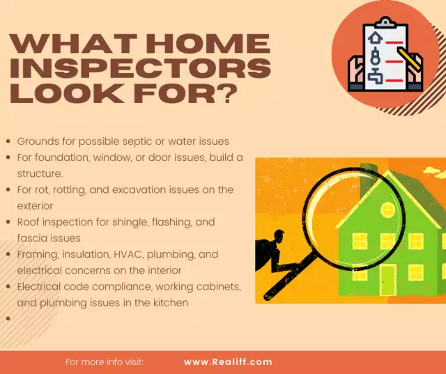 What do home inspectors look for?