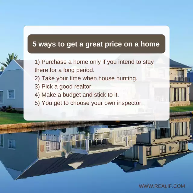 5 ways to get a great price on a home