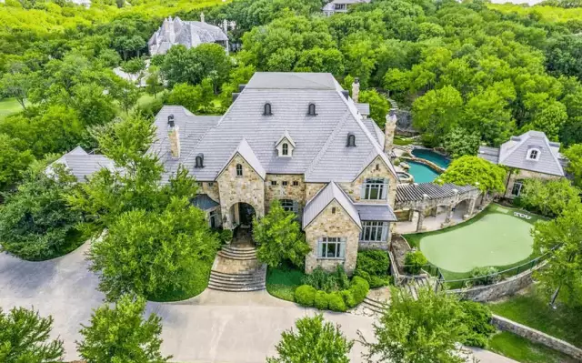 $4 Million Stone Home In Fort Worth, Texas (PHOTOS)