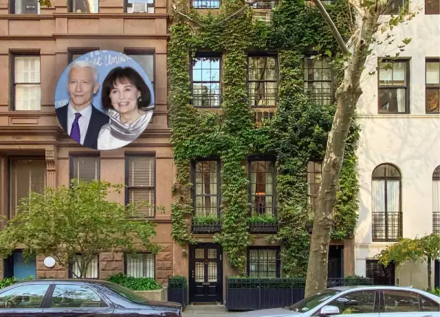 Historic NYC brownstone that was once home to Gloria Vanderbilt lists for $11.995M