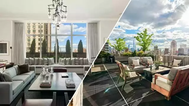 A ‘Very Lucky’ Buyer Will Enjoy the Terrific Terrace at This $18M Manhattan Penthouse