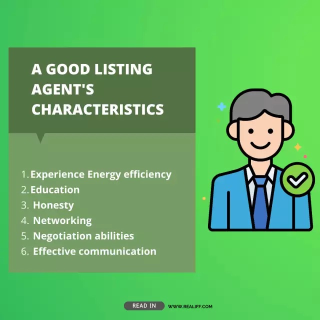A Good Listing Agent's Characteristics