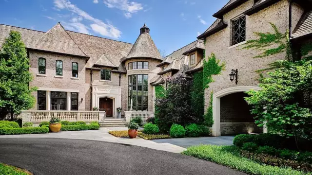 17,000 Square Foot French Country-Style Mansion In Barrington Hills, IL