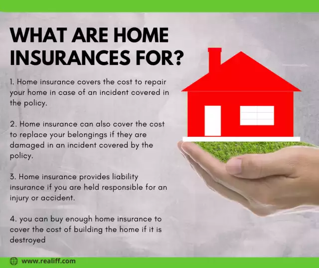What Are Home Insurances For?