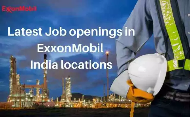 ExxonMobil India careers | Construction Planning Engineer | Multiple Jobs