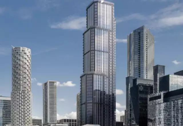 Plans in for Isle of Dogs 52-storey resi tower