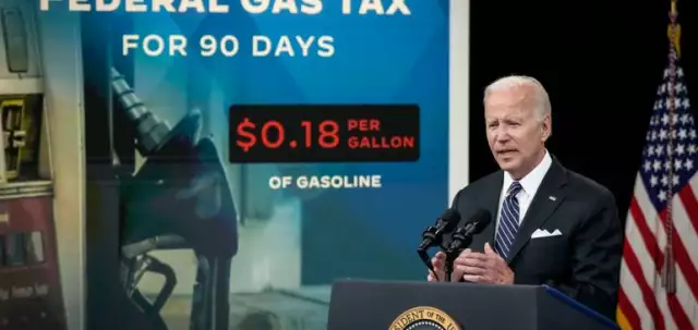 Biden calls for three-month federal gas tax holiday