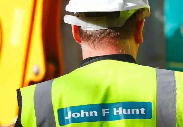John F Hunt forecasts record revenue and profits this year