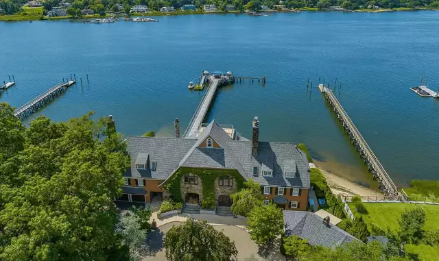 $11 Million Historic Waterfront Home With Indoor Pool (PHOTOS)