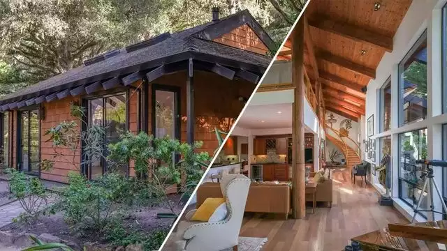 Wake Up to the Sound of Your Own Waterfall at This $8M Home in Carmel, CA