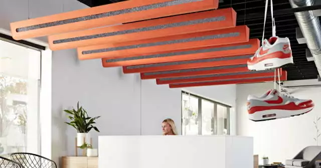 Kirei Launches Air Baffle, an Acoustic Ceiling Baffle Inspired by Nike