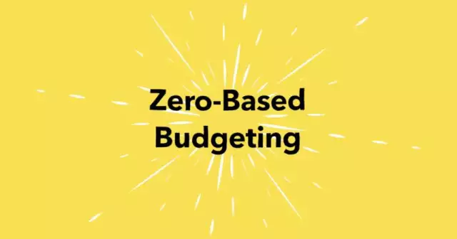 Chapter 8: Zero-Based Budgeting 101