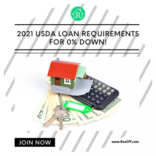 2021 USDA Loan Requirements For 0% Down!