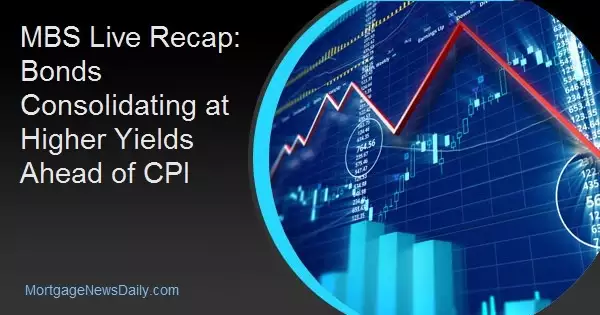 MBS Live Recap: Bonds Consolidating at Higher Yields Ahead of CPI