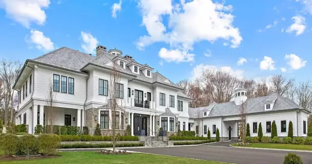 17,000 Square Foot Colonial-Style New Build In Greenwich, CT