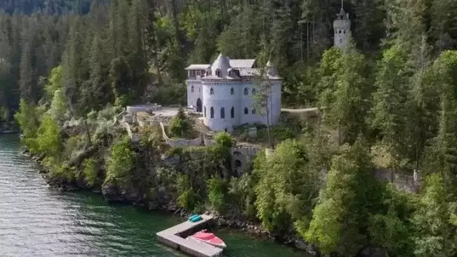 Still Unfinished After 17 Years, $7M Castle Von Frandsen in Idaho Needs a Royal Touch