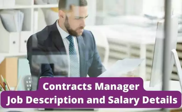 Contracts Manager Job Description and Salary Details