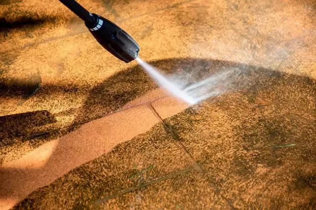 Remove Exterior Growth by Pressure Washing your House