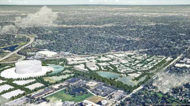 NFL's Chicago Bears Share Proposal for New Stadium, Mixed-use District