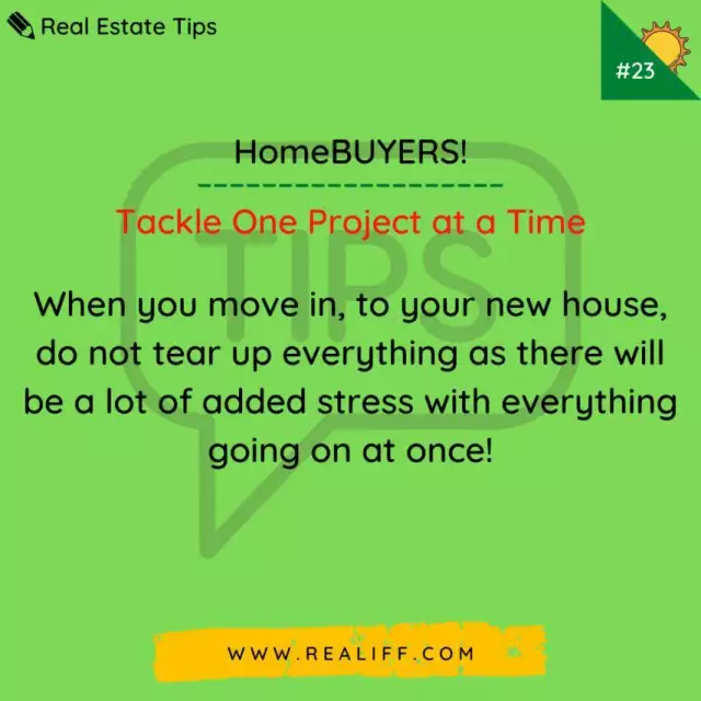 Real estate tips; day#23