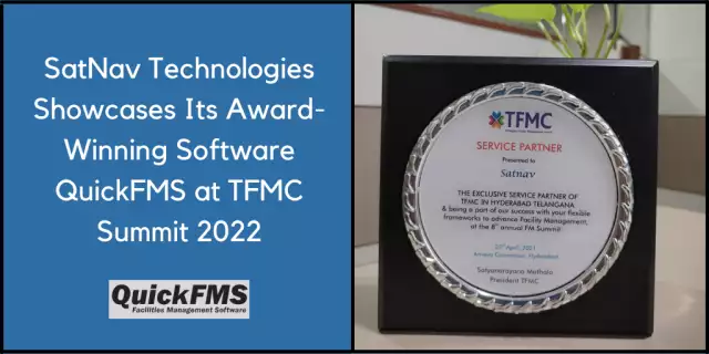 SatNav Technologies Showcases Its Award-Winning Software QuickFMS at TFMC Summit 2022