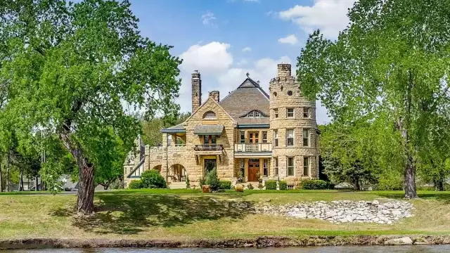 Historic Stone Castle in Kansas Rocks the Market for $3.5M