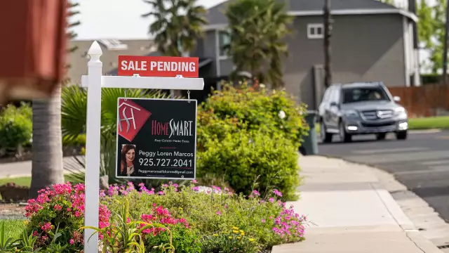 Pending home sales fell 20% in June versus a year earlier as mortgage rates soared