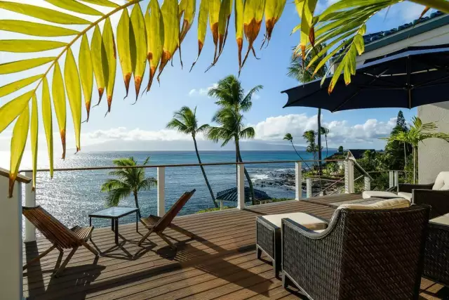 Oceanfront Maui Estate Perched Along A Turtle-Filled Cove Seeks $8.75 Million