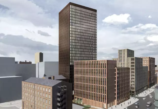 Manchester tower gets go-ahead after haircut
