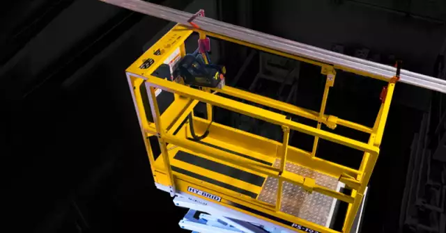New Pipe Rack for Pro Series Scissor Lifts from Hy-Brid Lifts