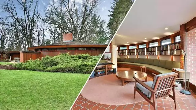 Round House Designed by Student of Frank Lloyd Wright Rolls Onto the Market