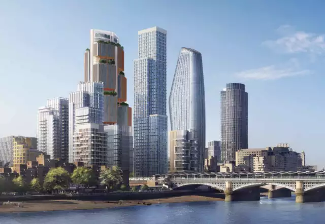 Designs revealed for £1bn London Blackfriars tower blocks
