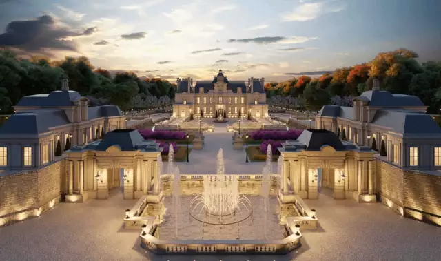 40,000 Square Foot French Chateau In England (PHOTOS)