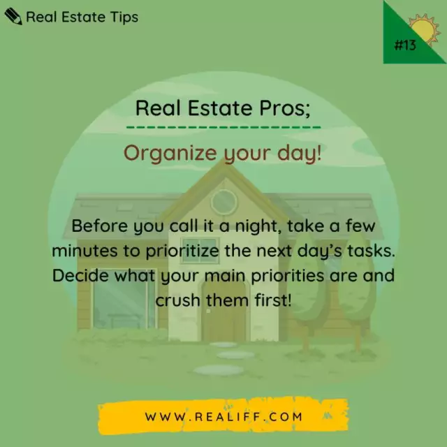 Real estate tips; day#13