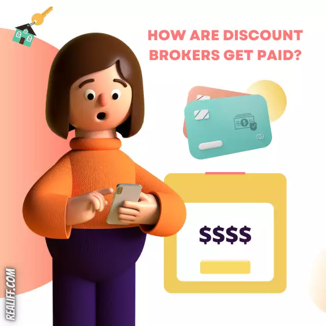 How are discount brokers get paid?