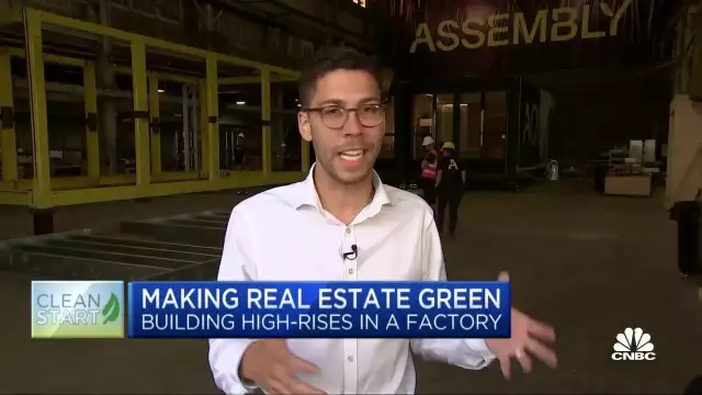 Making real estate green: Building high-rises in a factory