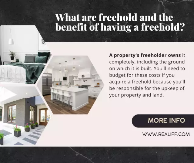 What are freehold and the benefit of having a freehold?
