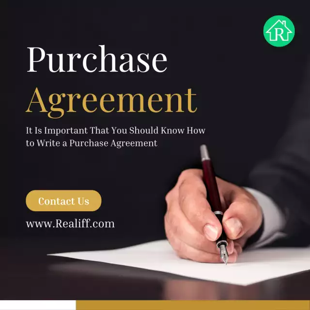 It Is Important That You Should Know How to Write a Purchase Agreement
