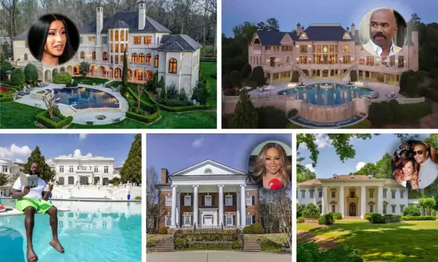 The Biggest Celebrities that Live in Atlanta & their Million-Dollar Mansions